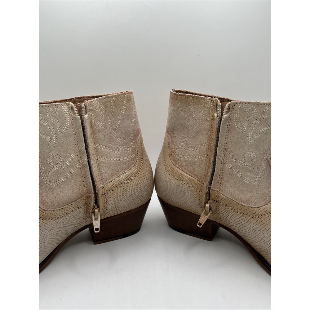 Bourbon The Amy Huberman Collection Tan Booties Size 9 - Picture 9 of 13
